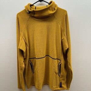 Melanzana V2 Micro Grid Hoodie Men’s Large – Sunflower color